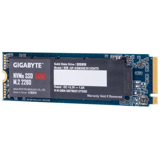 GIGABYTE 512GB M.2 PCIe 3.0 x4 NVMe 1.3 SSD