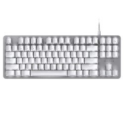 Razer BlackWidow Lite Silent & Compact Mechanical Gaming Keyboard Mercury White (Global)