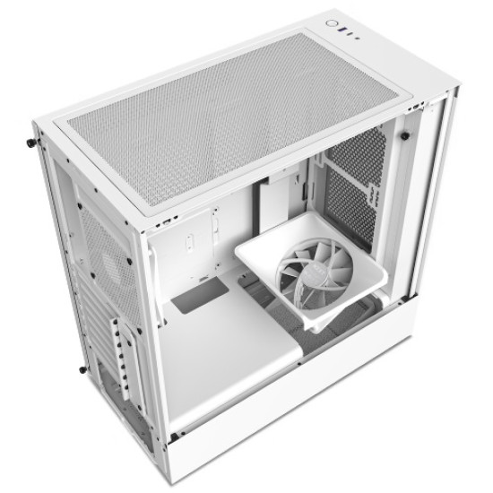 NZXT H5 Flow Compact Mid-tower Airflow Casing White