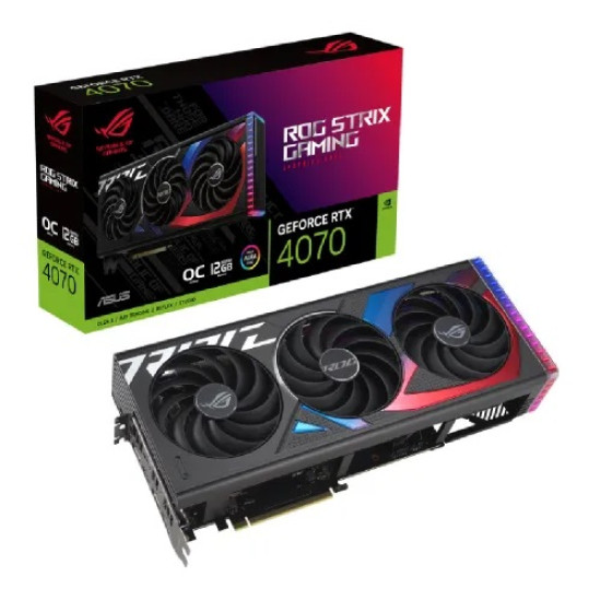 ASUS ROG Strix GeForce RTX 4070 OC 12GB GDDR6X Graphics Card