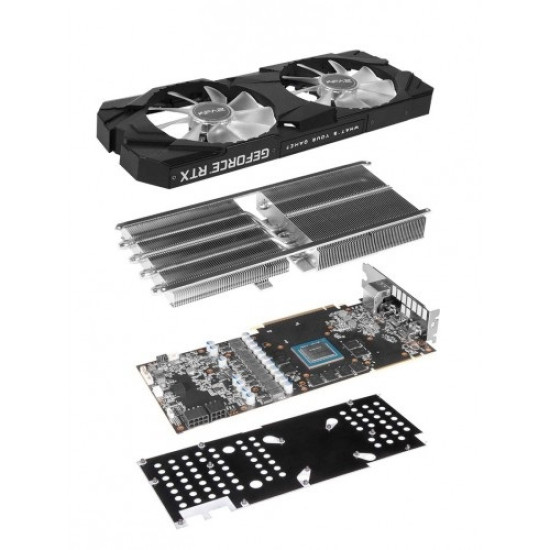 GALAX GeForce RTX 2080 EX (1-Click OC) 8GB GDDR6 Graphics Card