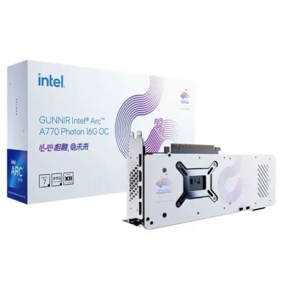 GUNNIR Intel Arc A770 Photon 16G OC W GDDR6 Asian Games Limited Edition Graphics Card