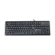 A4TECH KRS-92 USB FN-Hotkeys Multimedia Keyboard Black with Bangla