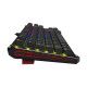 A4tech B930 TKL USB RGB Light Strike Mechanical Gaming Keyboard Black