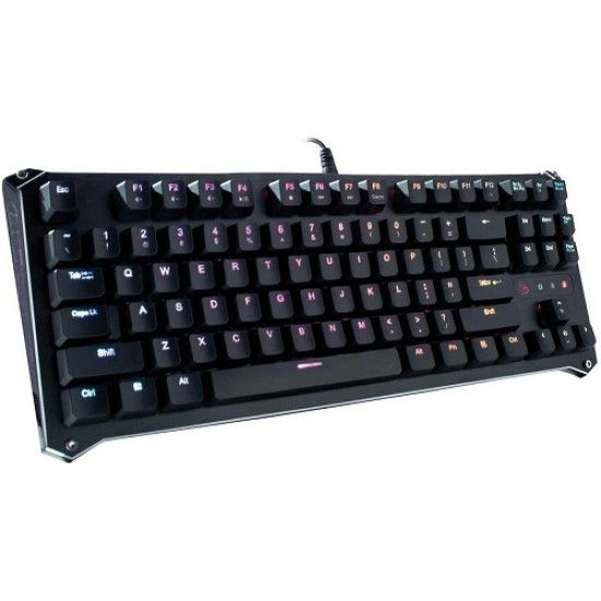 A4tech B930 TKL USB RGB Light Strike Mechanical Gaming Keyboard Black