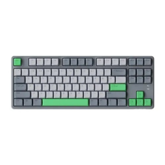 Ajazz AK873 Hot Swappable MDA Profile Green Switch Mechanical Gaming Keyboard