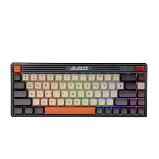 Ajazz K690T Hot Swappable Brown Switch Bluetooth Wireless Mechanical Keyboard