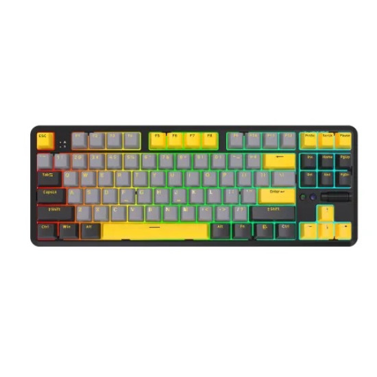 Ajazz K870T Pro Hot Swappable Brown Switch Mechanical Keyboard