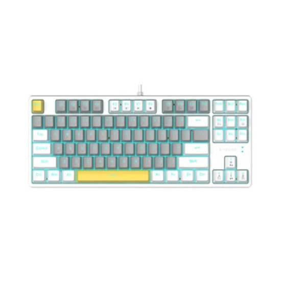 E-Yooso Z87 Hot Swappable Brown Switch Mechanical Keyboard With ICE Blue Backlit