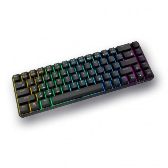 ROYAL KLUDGE RKG68 Hot Swappable Brown Switch Wireless Mechanical Gaming Keyboard Black