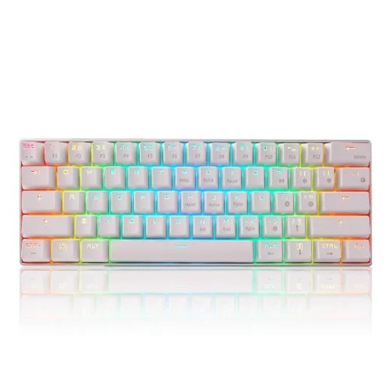 Royal Kludge RK61 Dual Mode RGB Hotswappable Mechanical Red Switch Gaming Keyboard