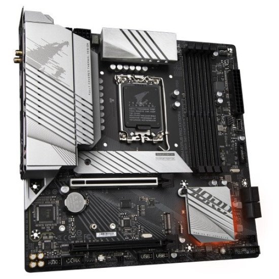 GIGABYTE B660M Aorus Pro AX DDR4 Micro ATX Motherboard