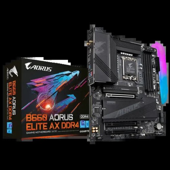 GIGABYTE B660 AORUS ELITE AX DDR4 ATX Motherboard