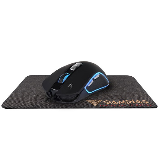 Gamdias Zeus M3 RGB Gaming Mouse with NYX E1 Gaming Mouse Mat Combo