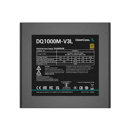 DeepCool DQ1000M-V3L 1000W 80 Plus Gold Full Modular Power Supply