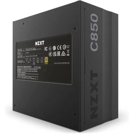 NZXT C850 80 Plus Gold Full Modular 850 Watt Power Supply