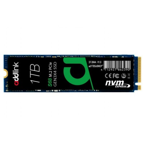 Addlink S68 1TB M.2 2280 PCIe 3x4 NVMe SSD