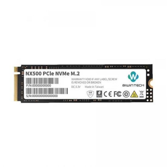 Biwintech NX500 512GB M.2 2280 PCIe NVMe SSD