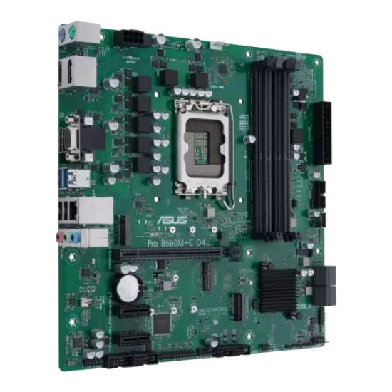 ASUS Pro B660M-C D4-CSM 12th Gen mATX Motherboard